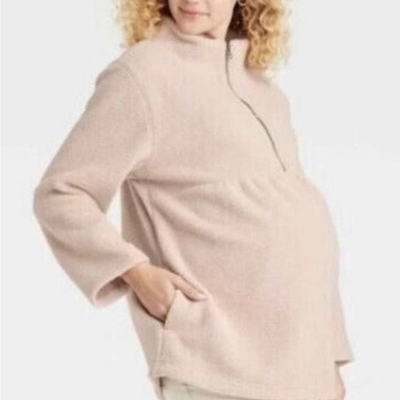 Isabel • Maternity Sherpa Fleece - Picture 1 of 3